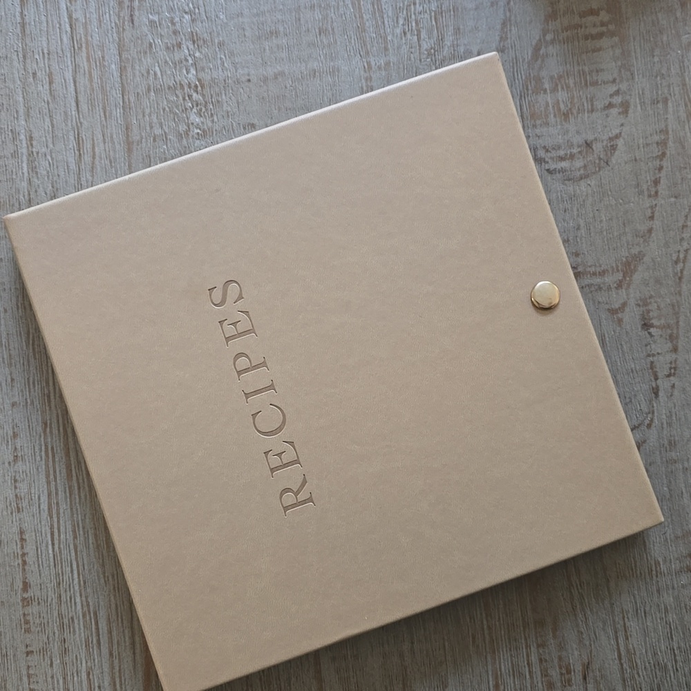 Family Recipe Book by Hearth & Hand